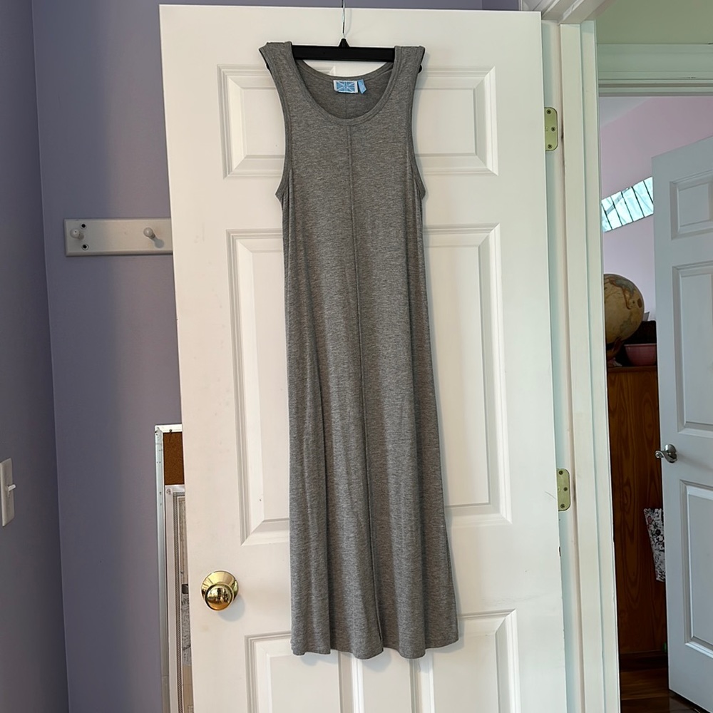 Survival heather gray, soft T-shirt-like material 95% viscose, 5% Lycra